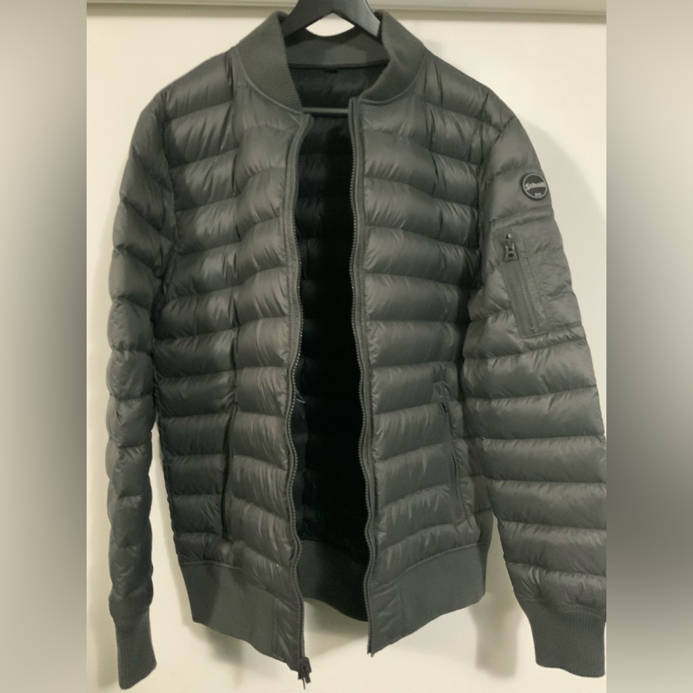 Schott Down Insulated Bomber Jacket - image 8